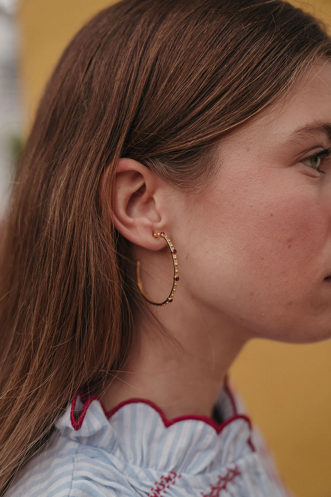 Pendientes Aro Rubí - Image 2