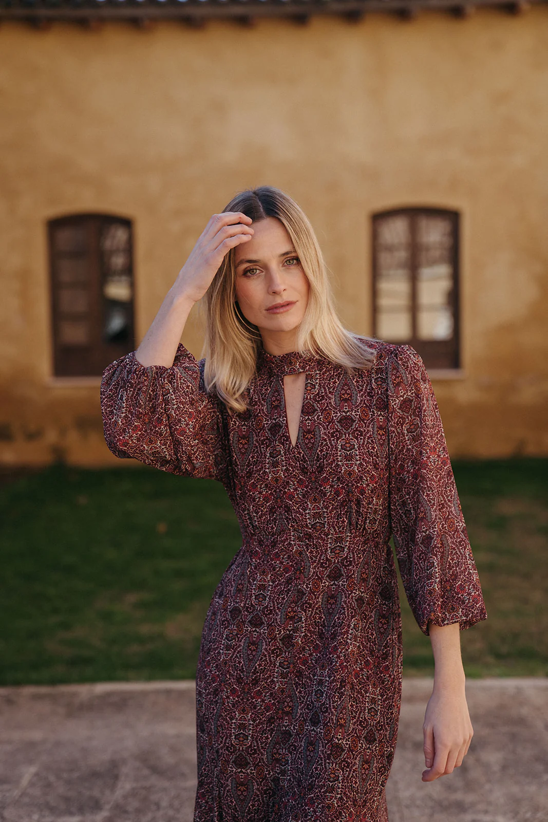 Vestido Soneto Berenjena - Image 2